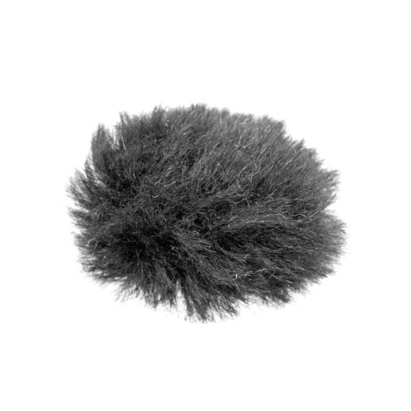 Auray Fuzzy Windbuster for Lavalier Microphones (Black)