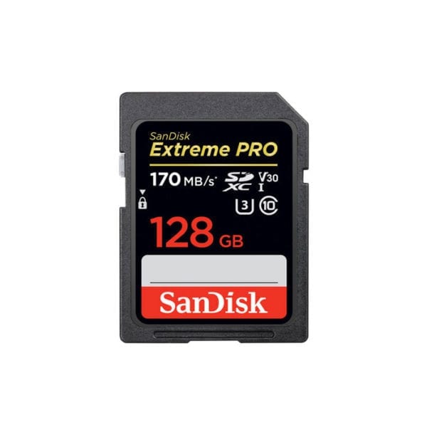 SanDisk 128GB Extreme PRO UHS-I SDXC Memory Card\