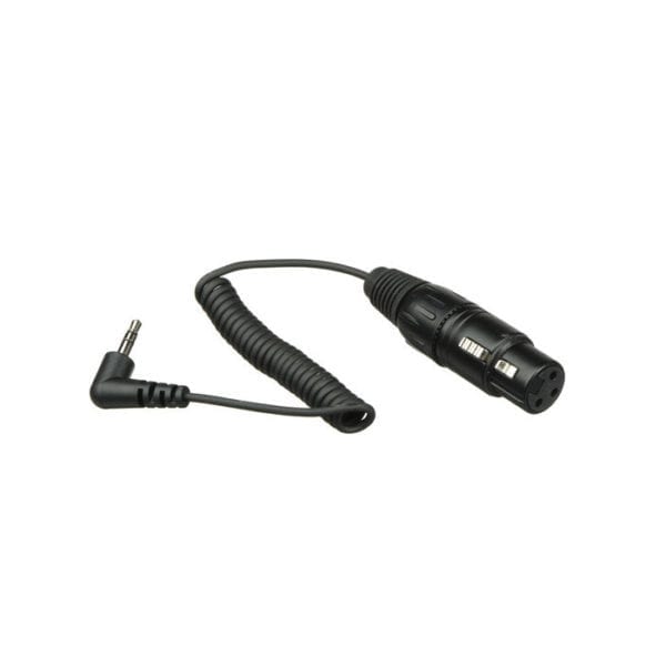 Sennheiser MKE 600 Shotgun Microphone XLR Female to 18 TRS Male Connection Cable - 15in (40cm)