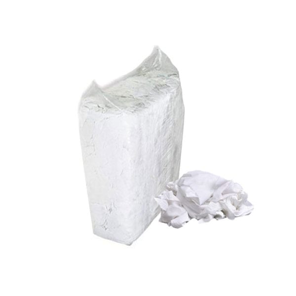 Bag of White Cotton Rags