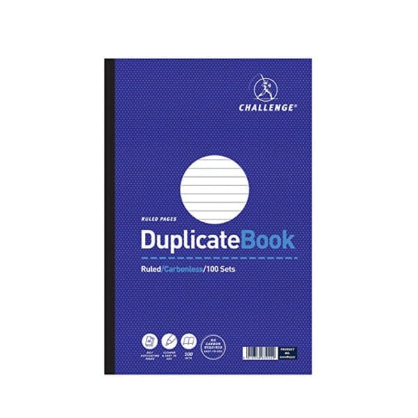 Challenge Duplicate A4 Book