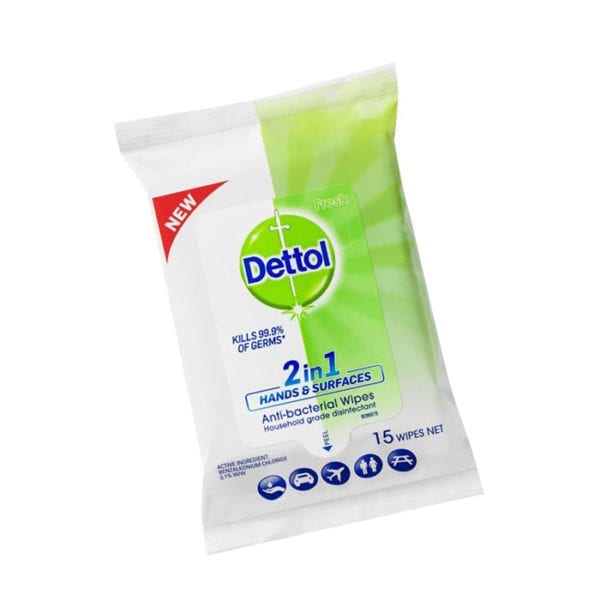 Dettol Hand and Surface Wipes Pack