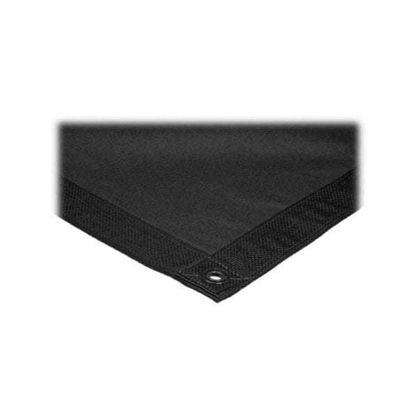 Matthews Butterfly/Overhead Fabric - 6x6' - Solid Black
