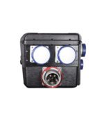 125 Amp, 3 Phase, Safety Portable Power Distribution Box, Heavy Duty Spider Box