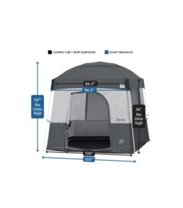 Dome Shelter & Camping Cube Sport Bundle