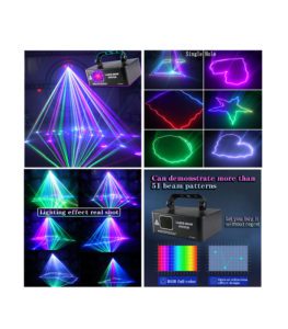 RGB Full Color Beam Scanning Laser Light