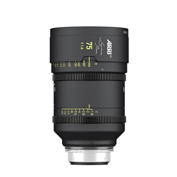 ARRI Signature Prime 75MM T1.8 LPL Prime Lens FT