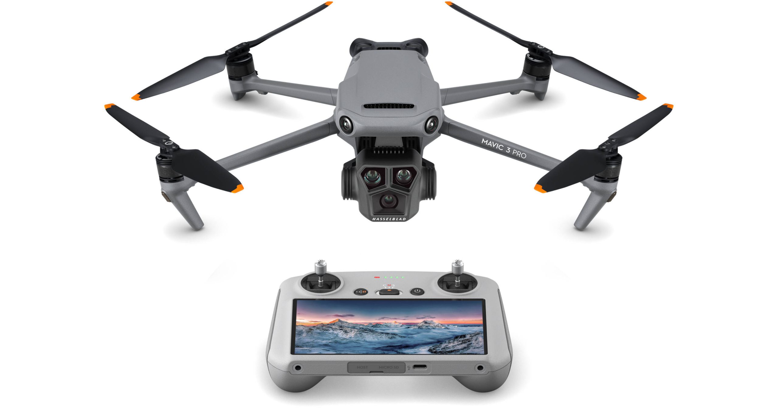 dji-mavic-3-pro DJI Mavic 3 Pro Triple-Camera Drone with DJI RC Pro controller