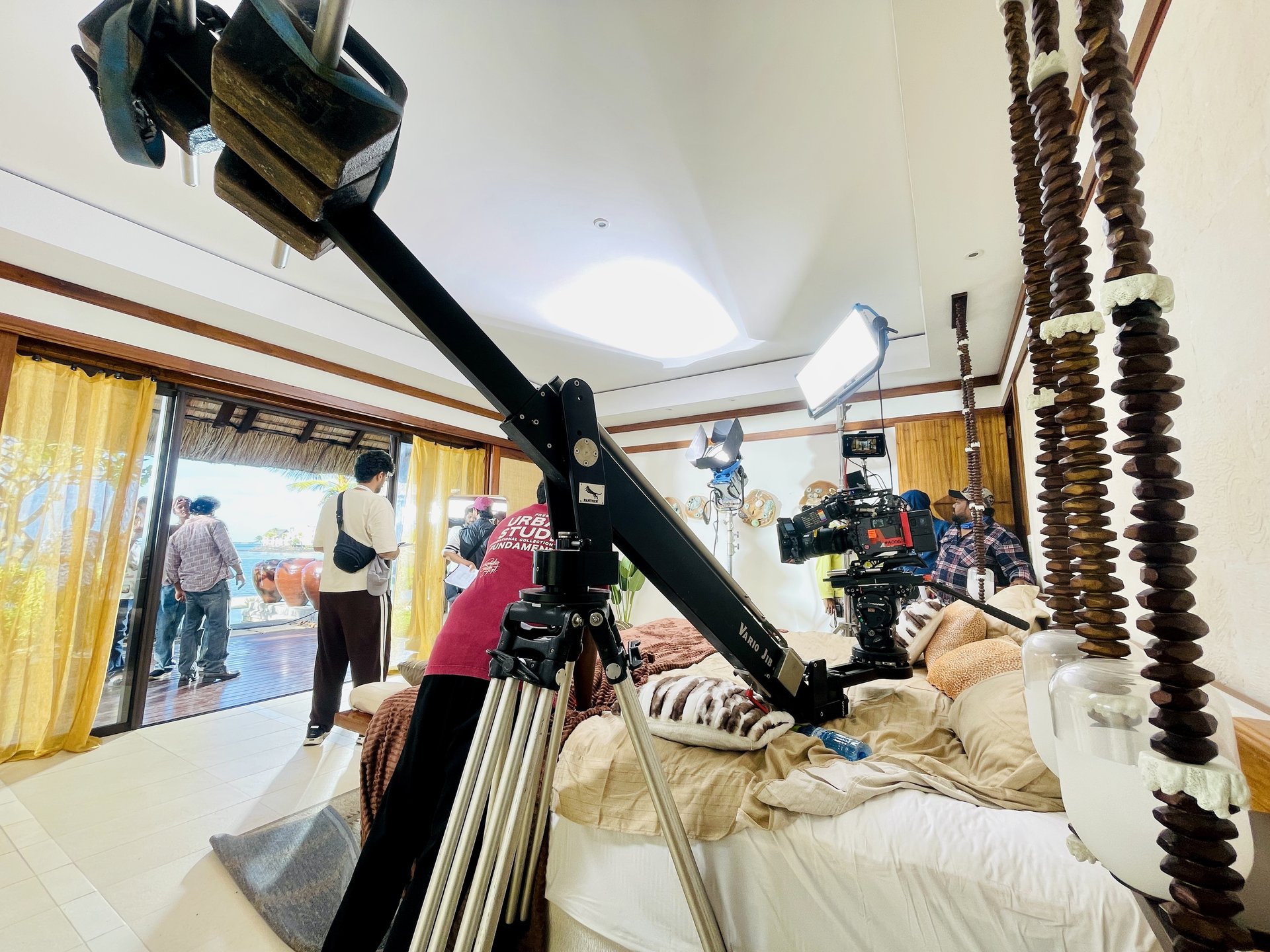 Mad Mad Madhuve film equipment supplied by Media Vision Mauritius