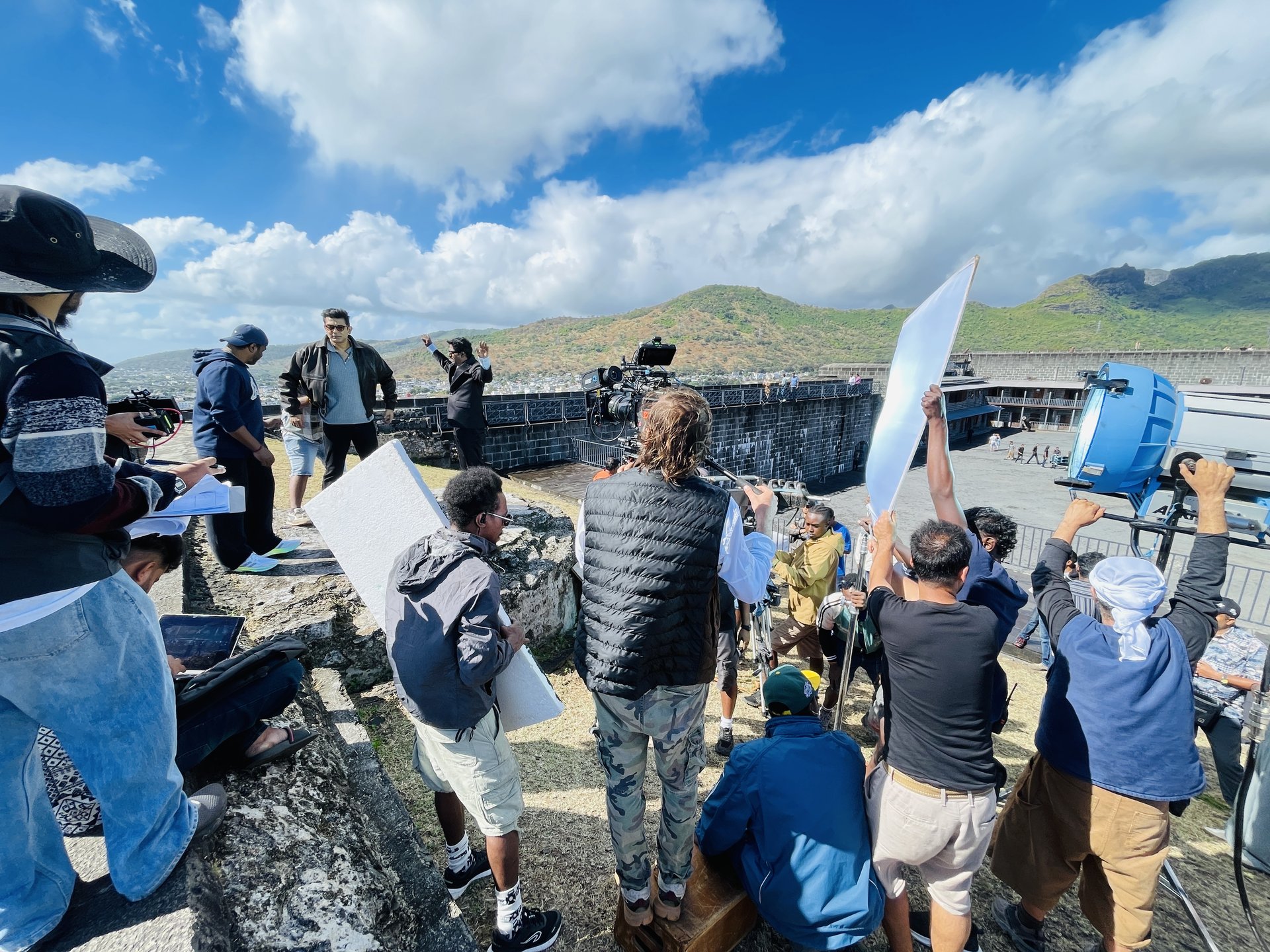 Mad Mad Madhuve film equipment supplied by Media Vision Mauritius