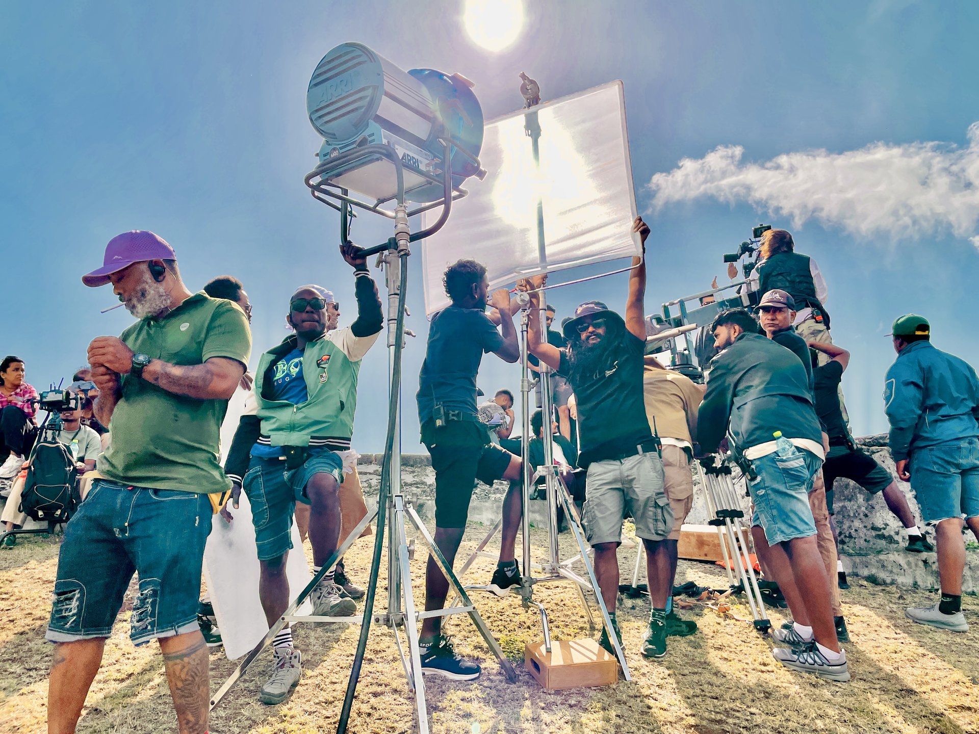 Mad Mad Madhuve film equipment supplied by Media Vision Mauritius